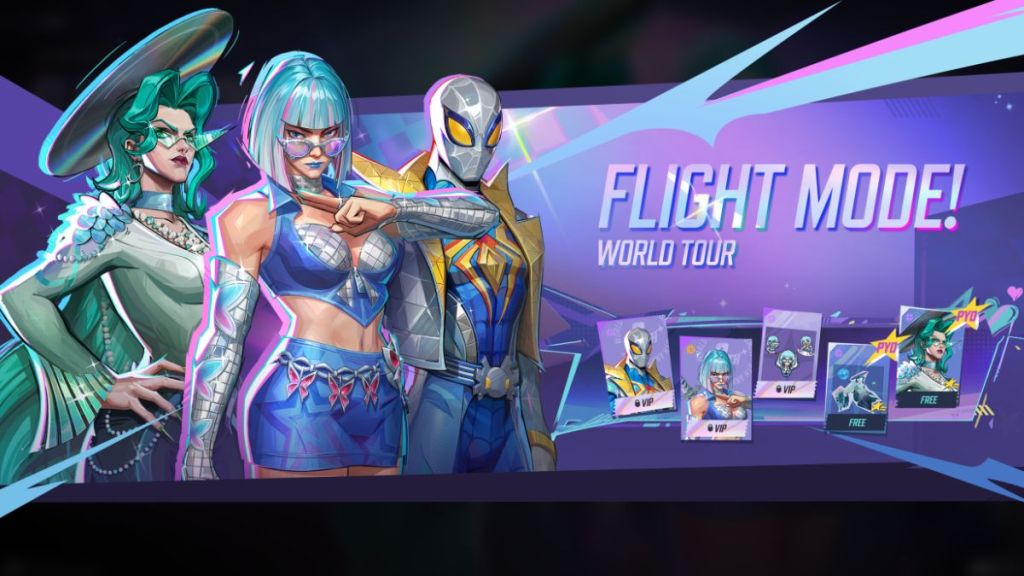 Marvel Rivals Flight Mode! World Tour rewards