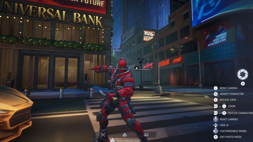 Marvel Rivals Photo Mode Menu 