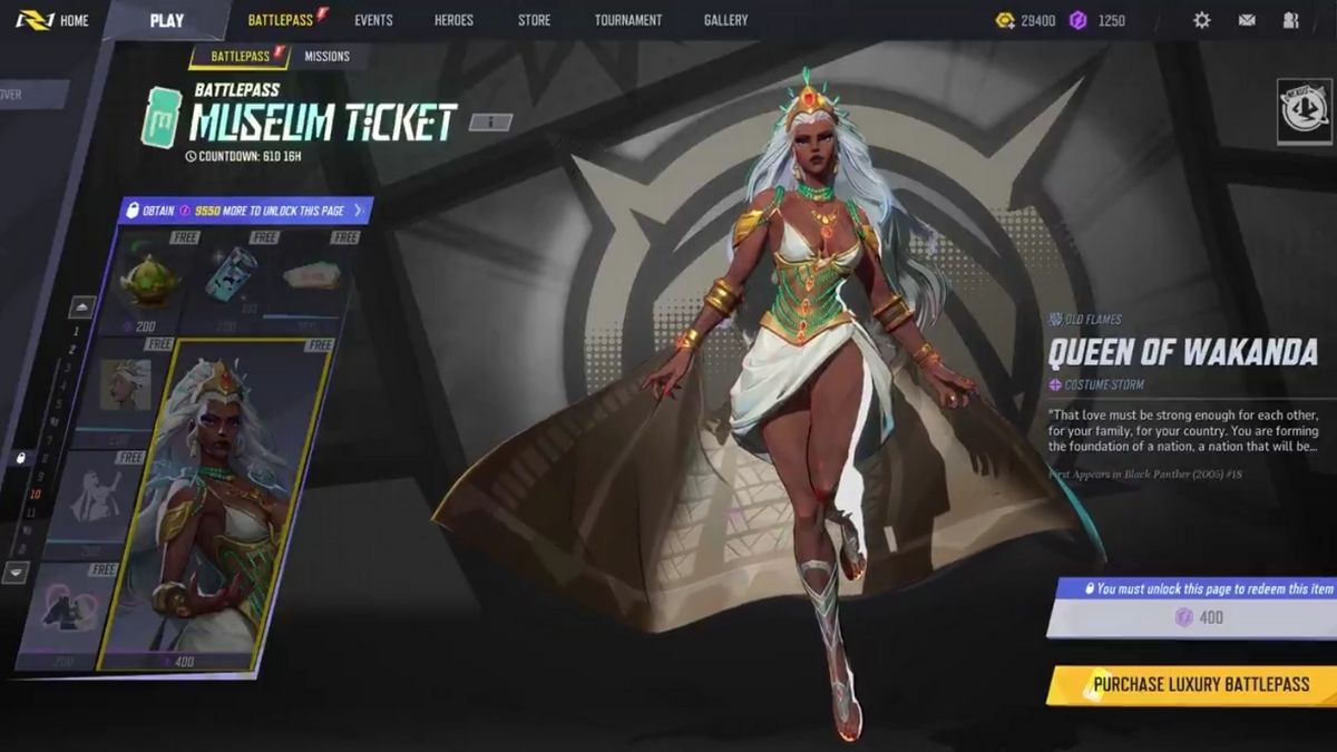 Marvel Rivals Season 6 Battle Pass Page 10