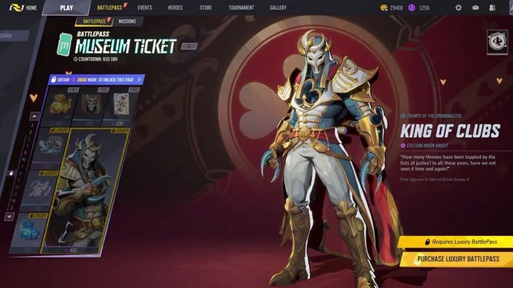 Marvel Rivals Season 6 Battle Pass Page 5