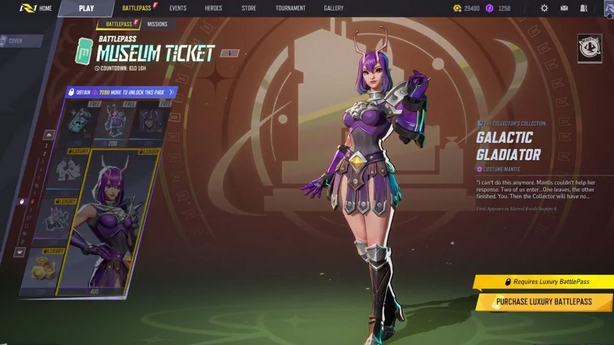 Marvel Rivals Season 6 Battle Pass Page 8