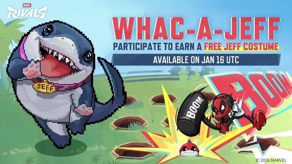 Marvel Rivals Whac-A-Jeff Event