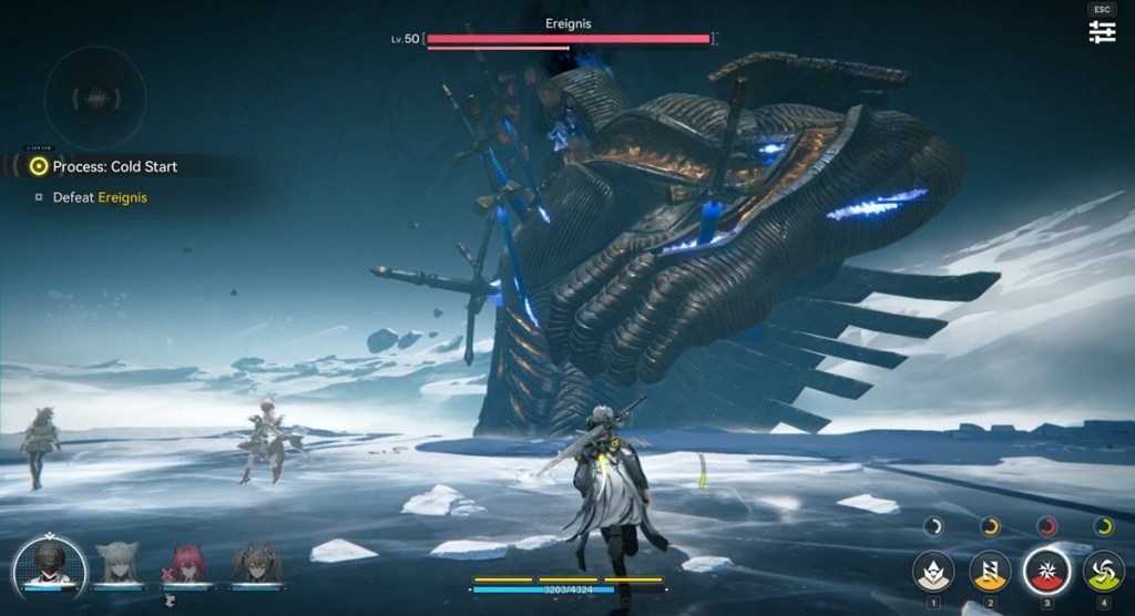 Massive Arknights Endfield boss