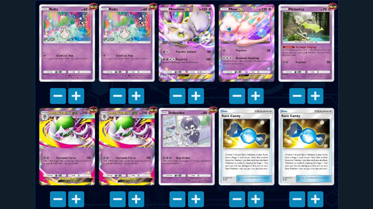 Mega Gardevoir EX Deck