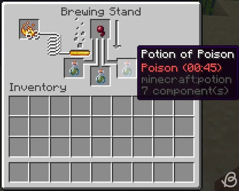 Minecraft-Potions-Potion-of-poison-and-its-ingredient-in-Minecraft