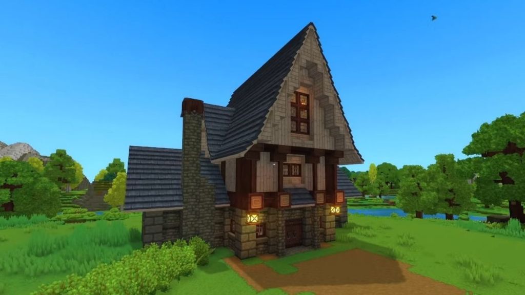 Multi-Storey Hytale House