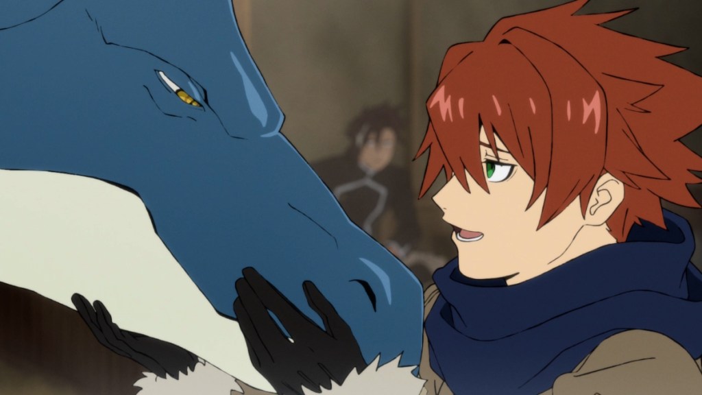 Neely with Jayce in in Sentenced to Be a Hero anime