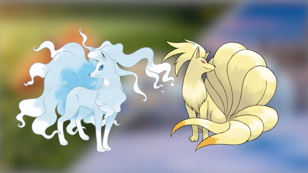 Kanto and Alolan Ninetales