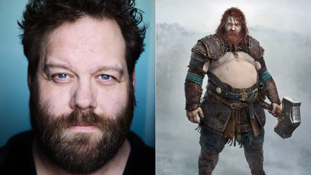 Olafur as Thor in God of War live-action series