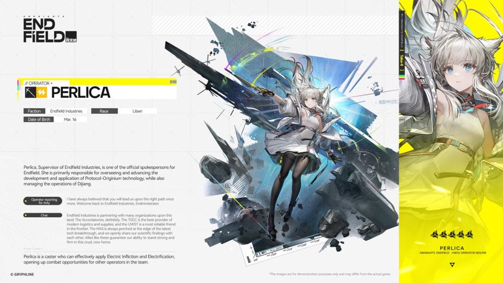 Perlica Arknights Endfield