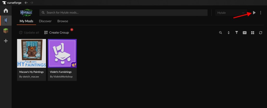 Play Hytale with Mods