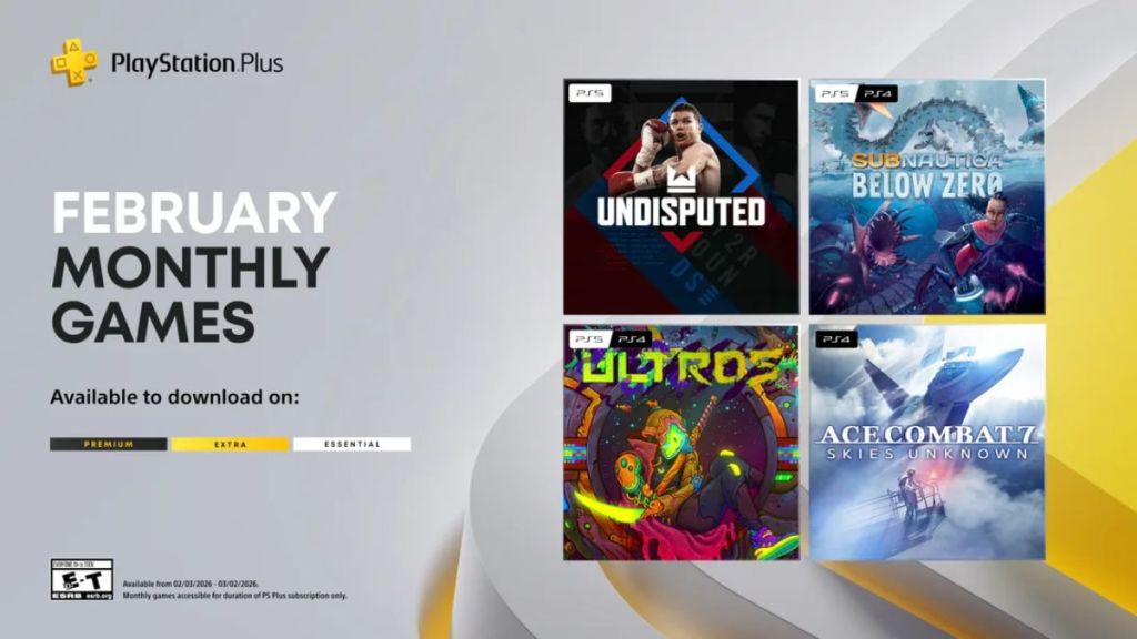 PlayStation Plus Free Games February 2026