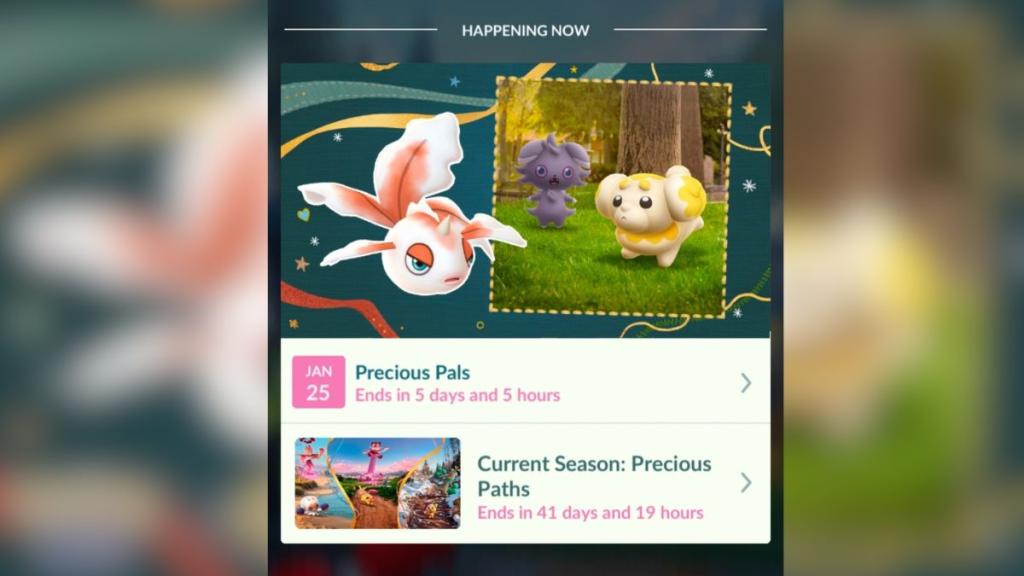 Pokemon GO Precious Pals event