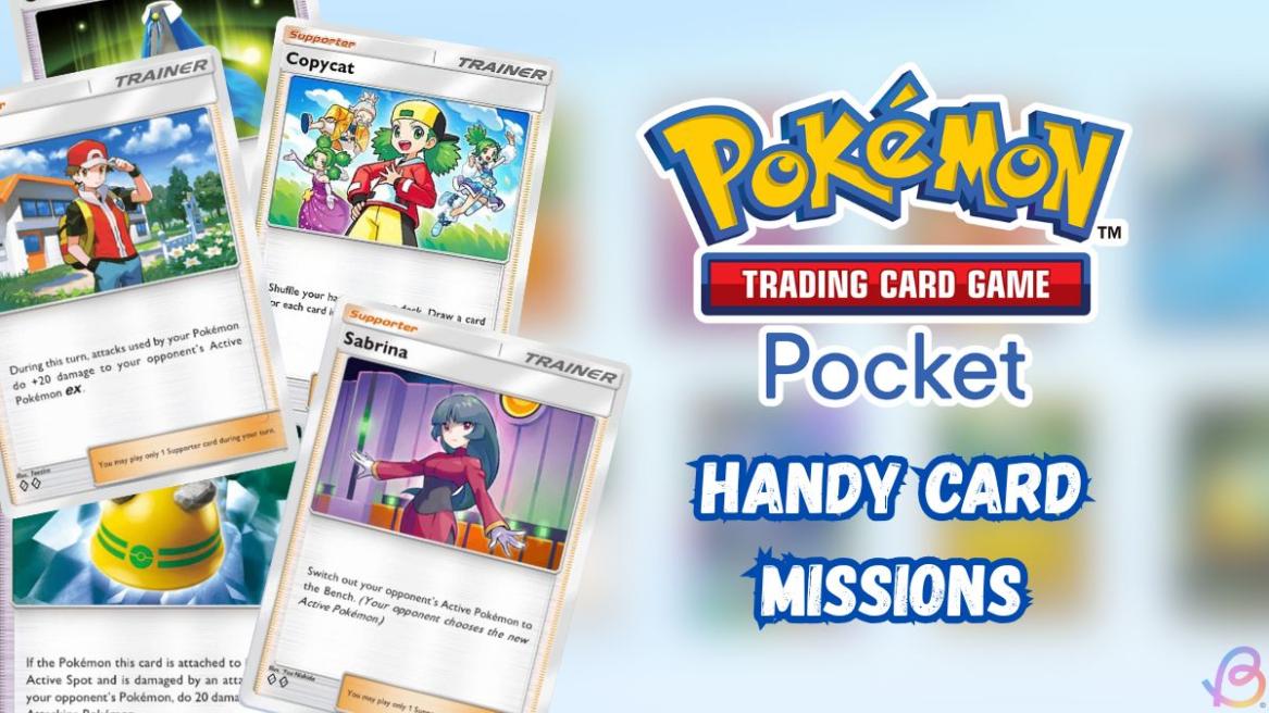 Pokemon TCG Pocket handy card missions