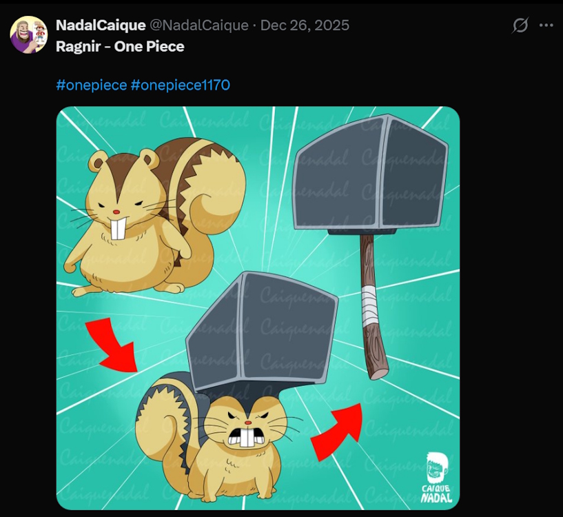 Different forms of Loki's hammer Ragnir