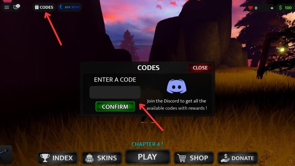 Redeem Ophelia Codes