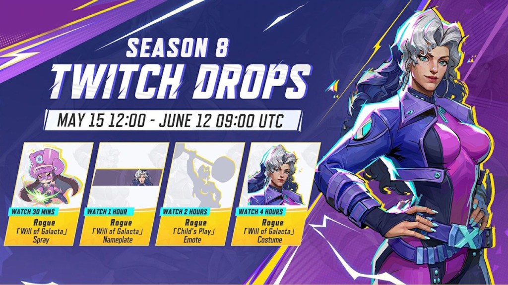 Rogue Will of Galacta Twitch Drop Skin in Marvel Rivals Season 8