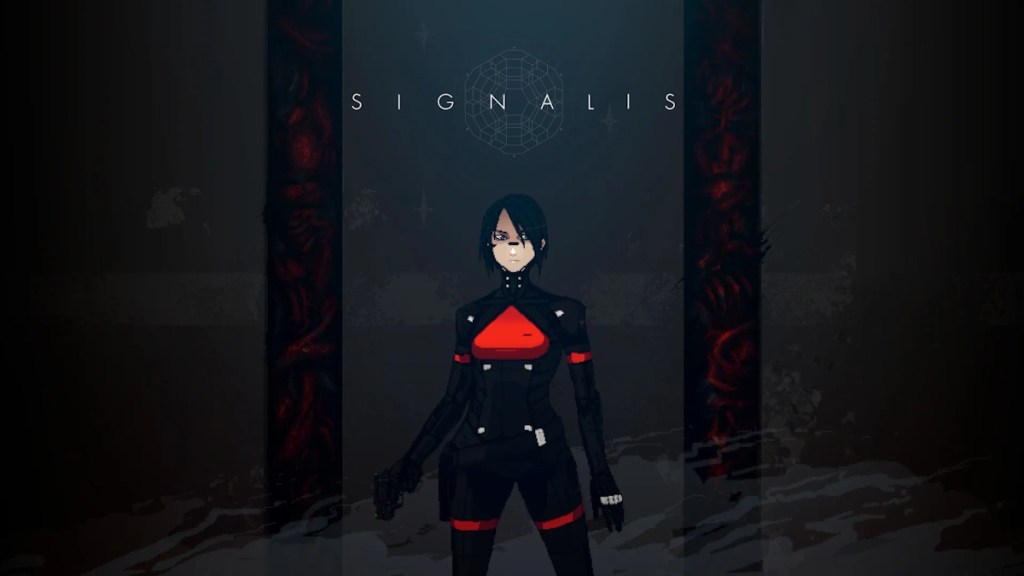 Signalis game poster featuring Elster