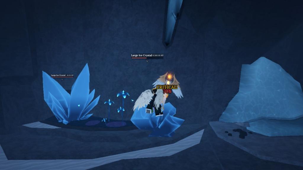 Stand on top of rocks