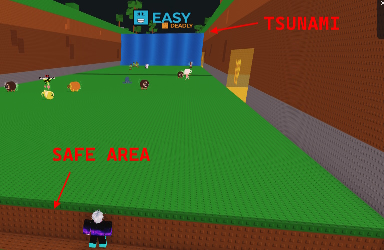 Steal a Brainrot escape tsunami