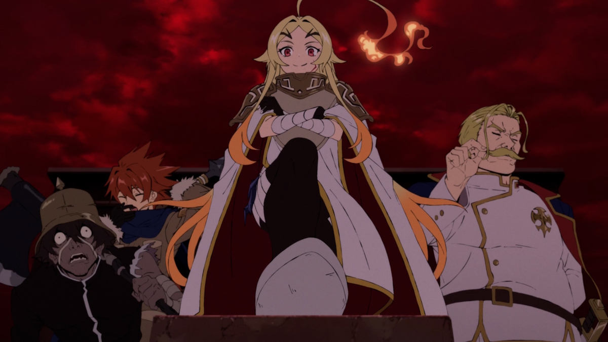 Teoritta with her crew