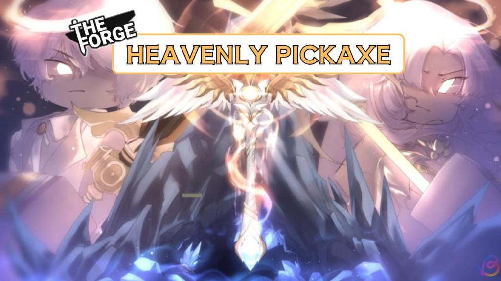 The Forge Heavenly pickaxe angelite