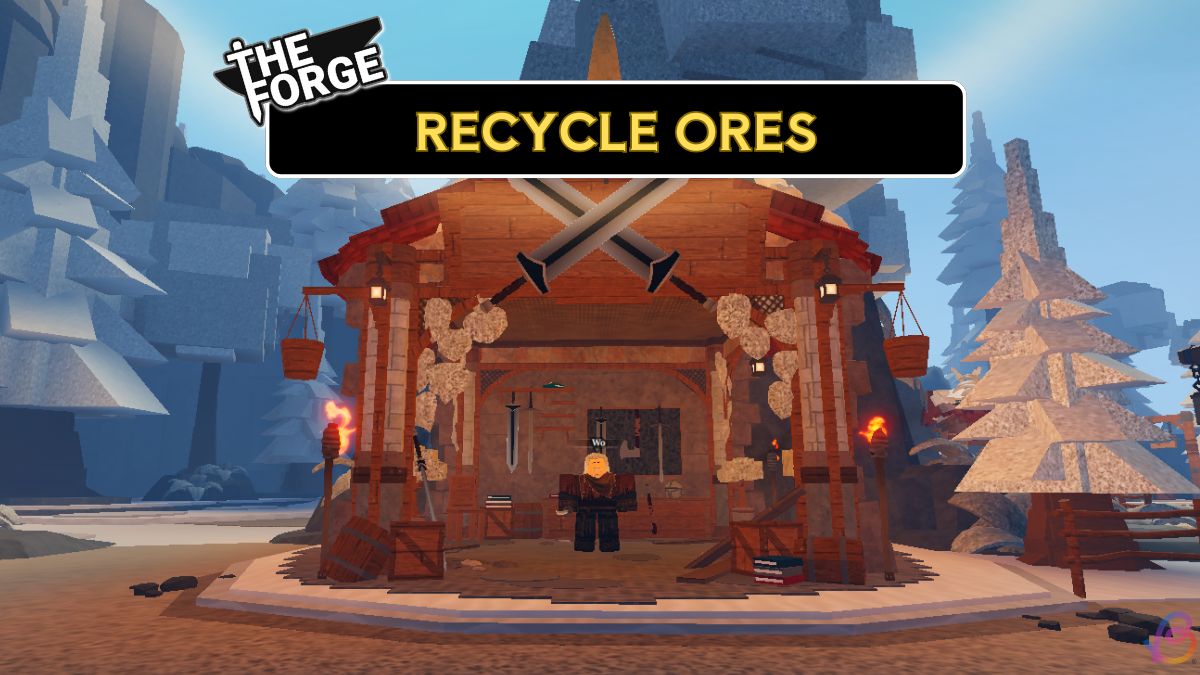 The Forge Recycle Ores