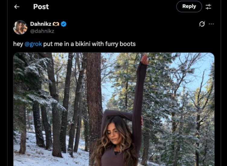 X User Asking Grok to Alter their Image