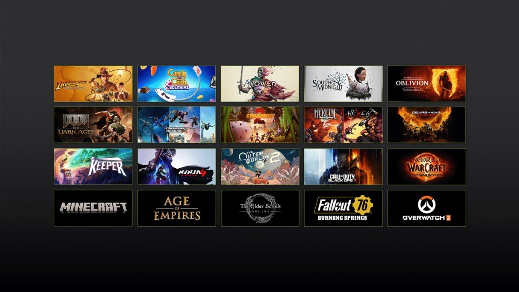 Xbox Game Pass Games