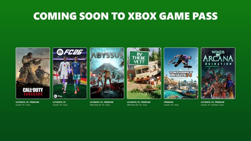 Xbox Game Pass games June 2026 part 2