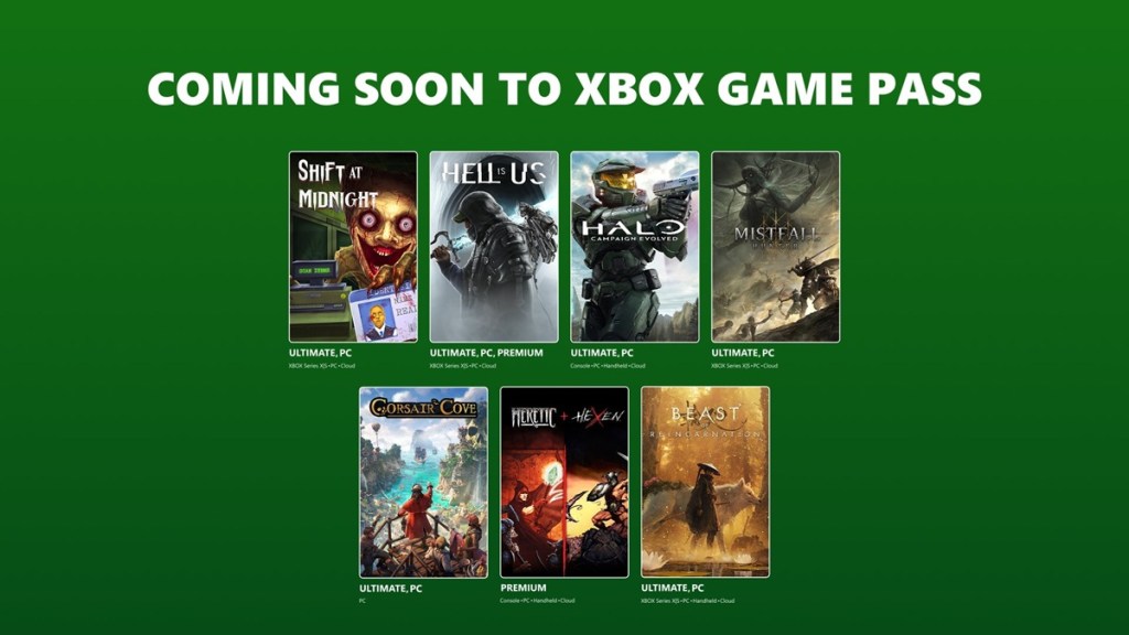 Upcoming Xbox Game Pass games announced