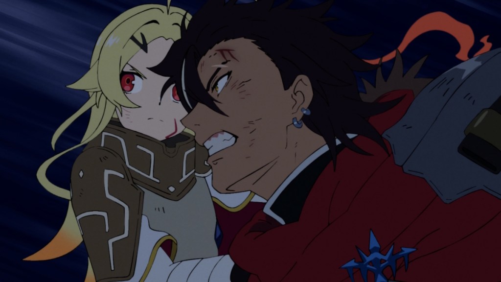 Xylo and Teoritta in Sentenced to be a Hero anime