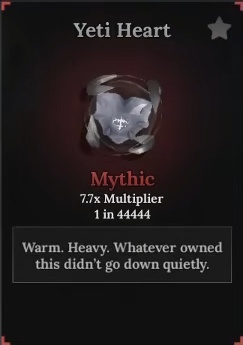 Yeti Heart in The Forge