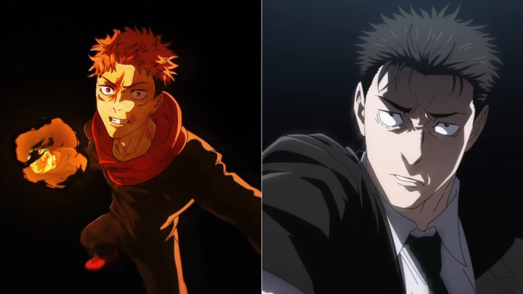 Yuji vs Higuruma in JJK anime