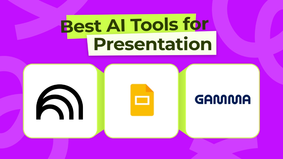 best ai presentation makers