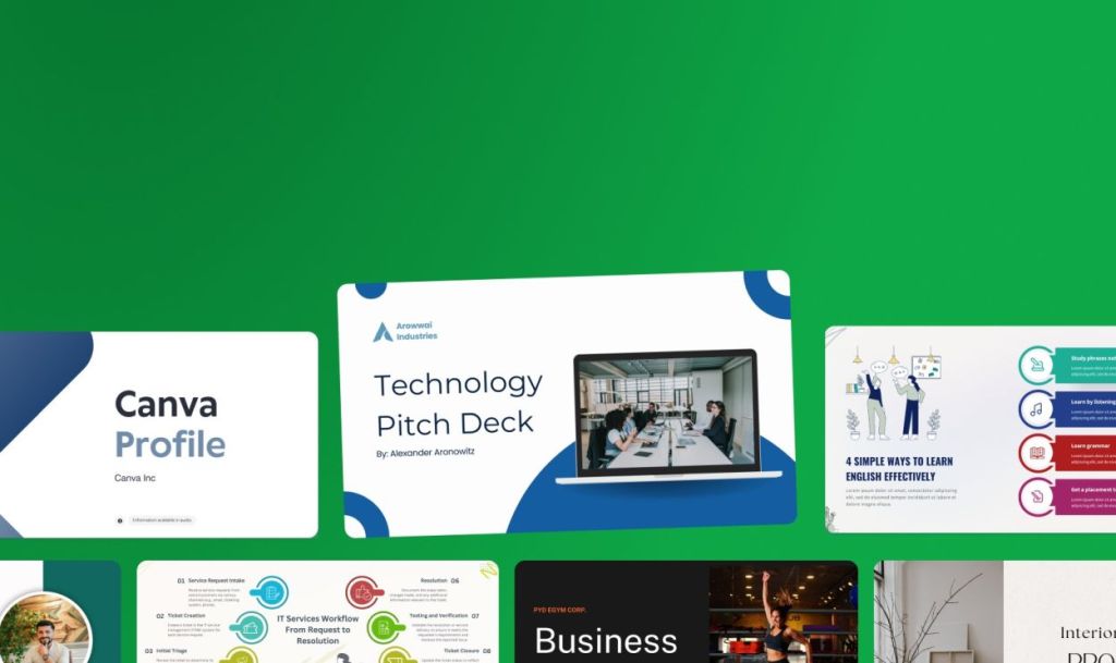 canva ai presentation maker