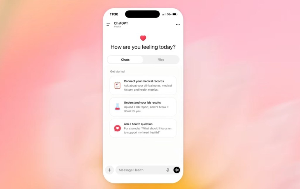 chatgpt health on mobile