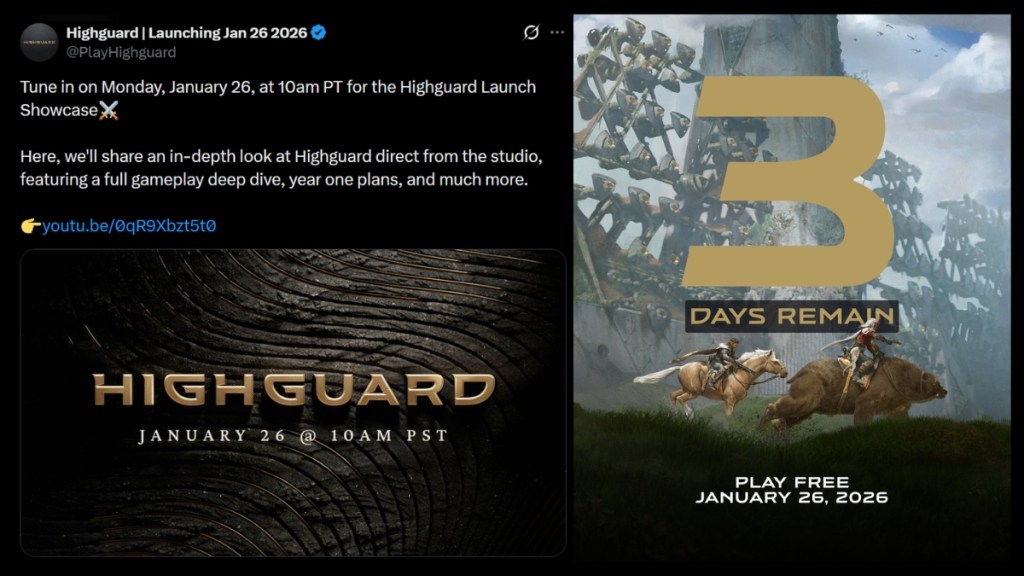 Highguard Launch News