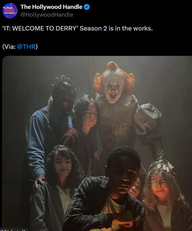 It: Wecome to Derry Season 2 is in the works