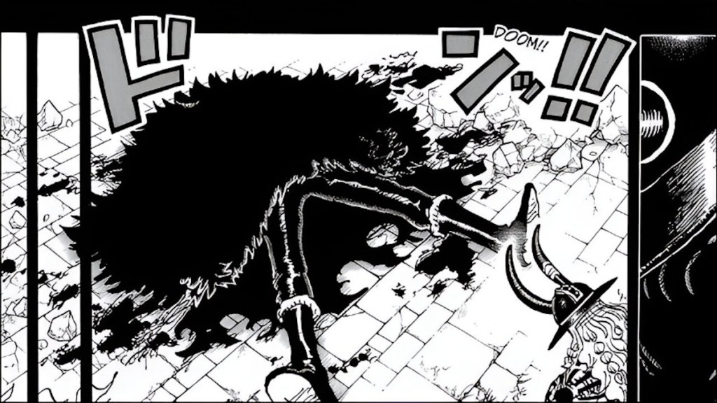 King Harald's death in One Piece manga