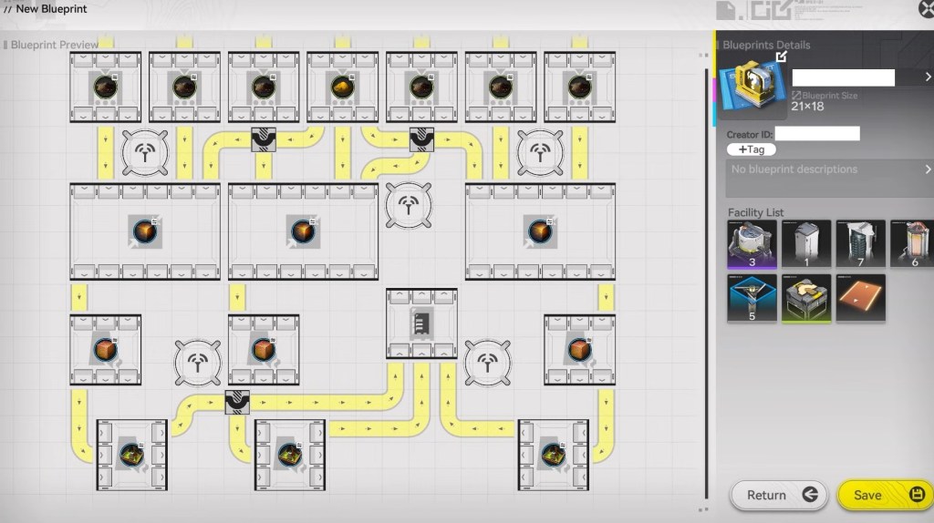 save Arknights Endfield blueprint