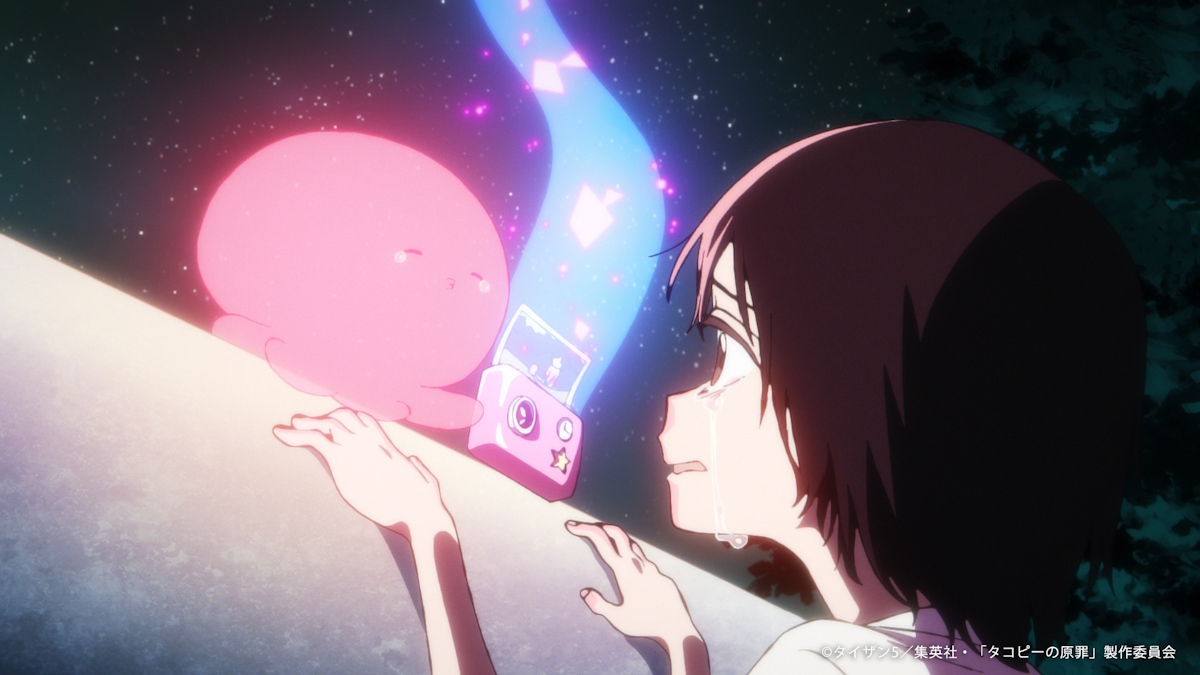 Shizuka with Takopi in Takopi's Original Sin anime