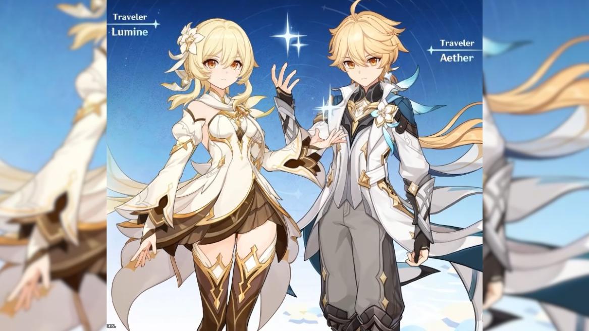 traveler's new outfit Genshin Impact