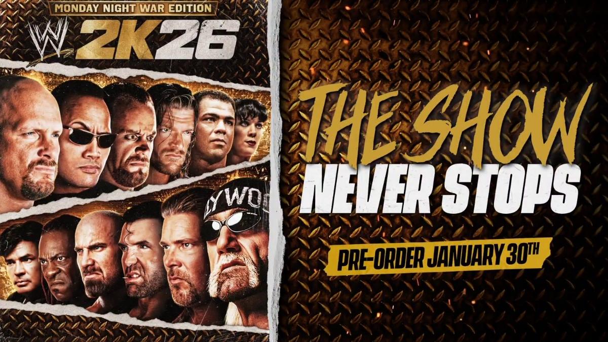 WWE 2K26 Monday Night War Edition: Pre-Order, Release Date, Cover and ...