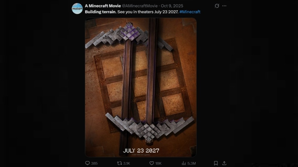A Minecraft Movie 2 Announcement
