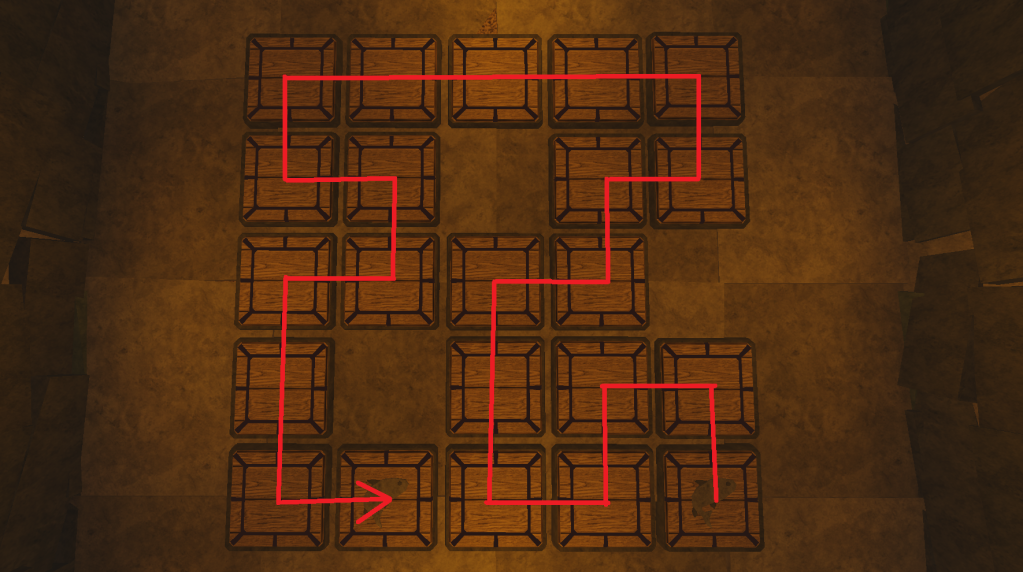 Abyss Sunken Temple Puzzle 3 Solution