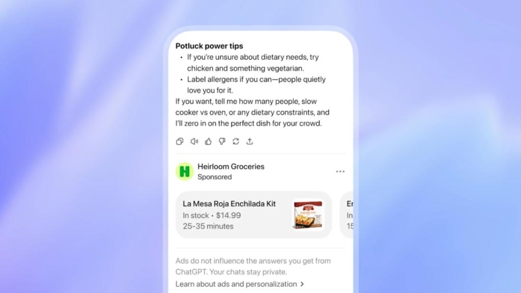 ChatGPT Starts Rolling Out Ads Officially

https://static.beebom.com/wp-content/uploads/2026/02/Ads-in-ChatGPT-showcase-screenshot.jpg?w=1024&quality=75