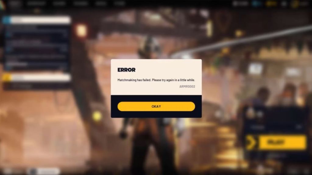 Arc Raiders ARMR0002 Error