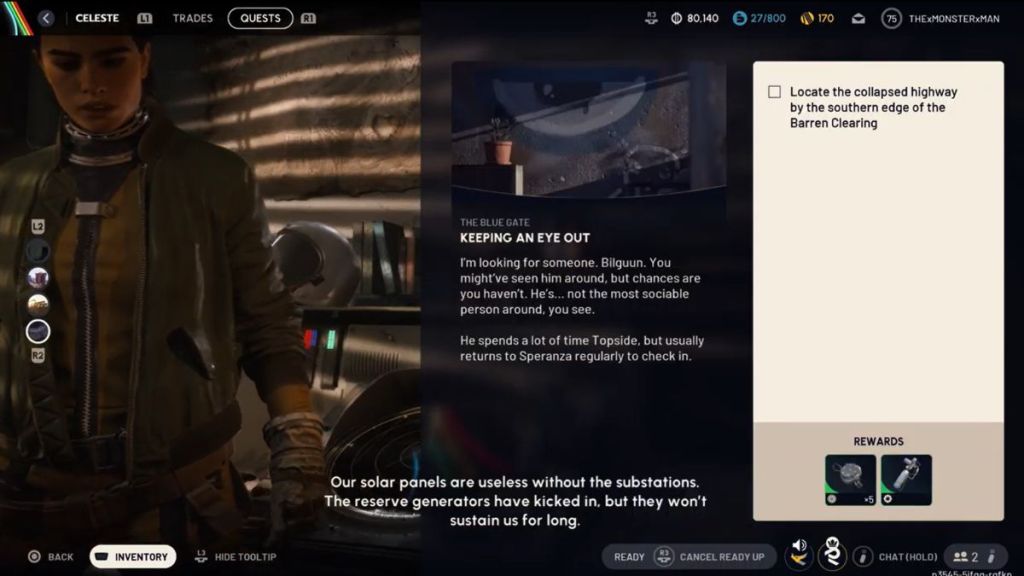 Arc Raiders Keeping an Eye Out Quest