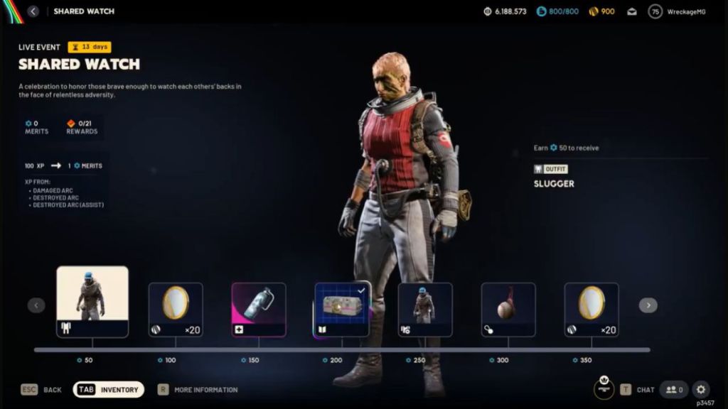 Arc Raiders Shared Watch Page 1 Rewards